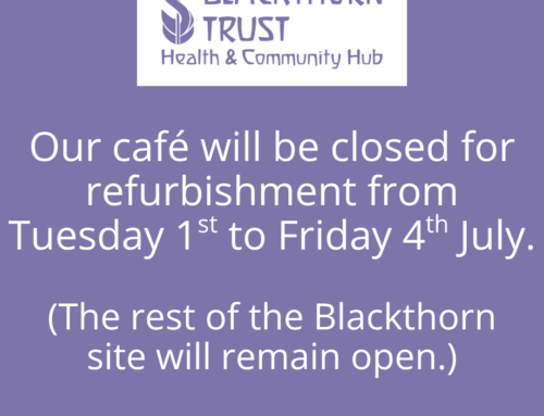Temporary cafe closure